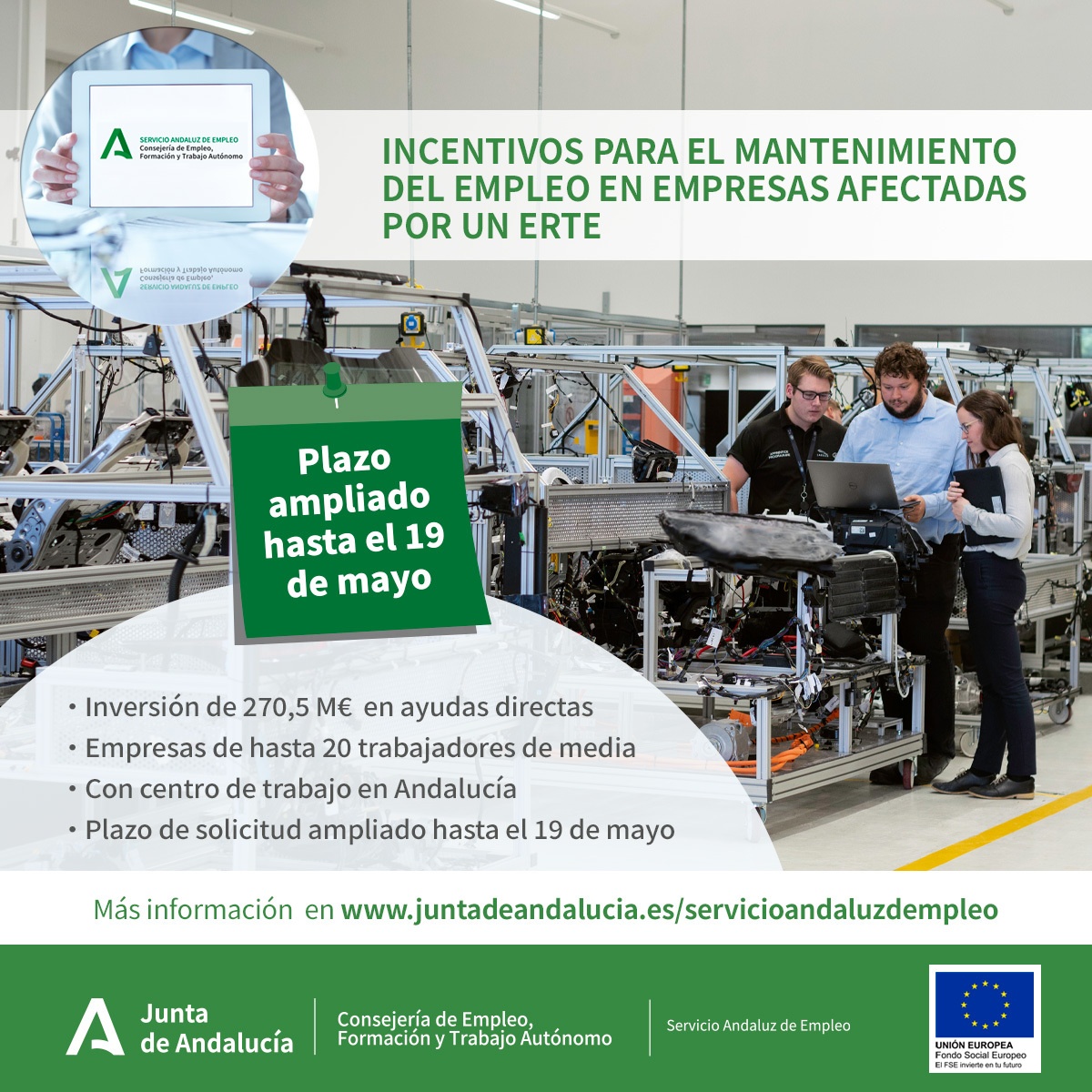 ampliado incentivo erte