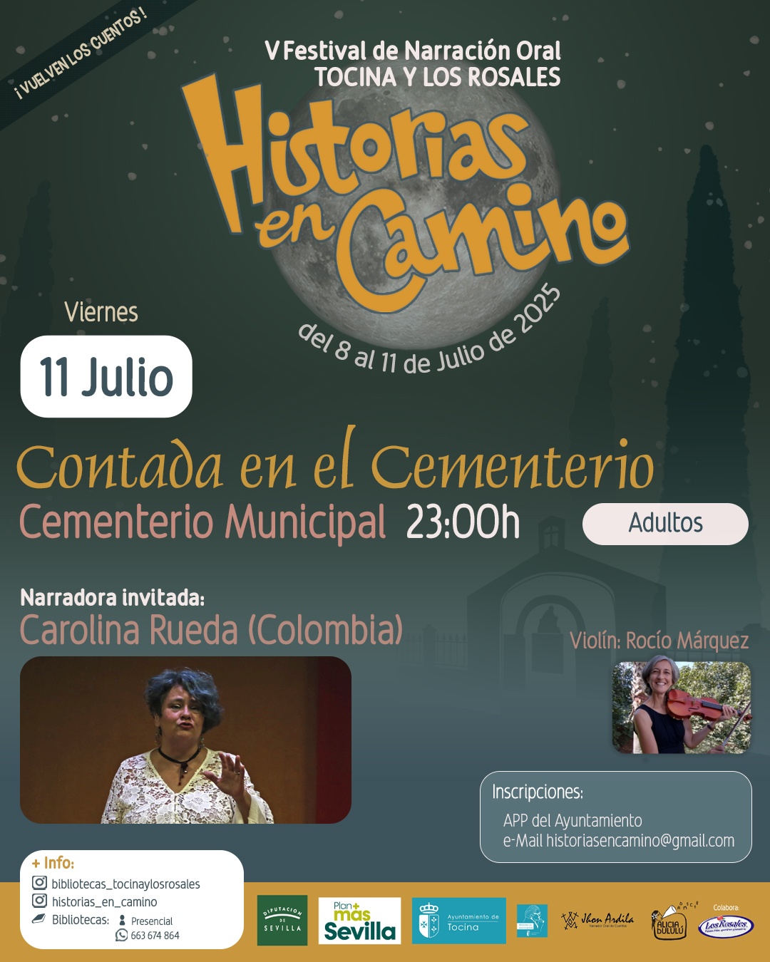 Cartel Contada Cementerio 2025