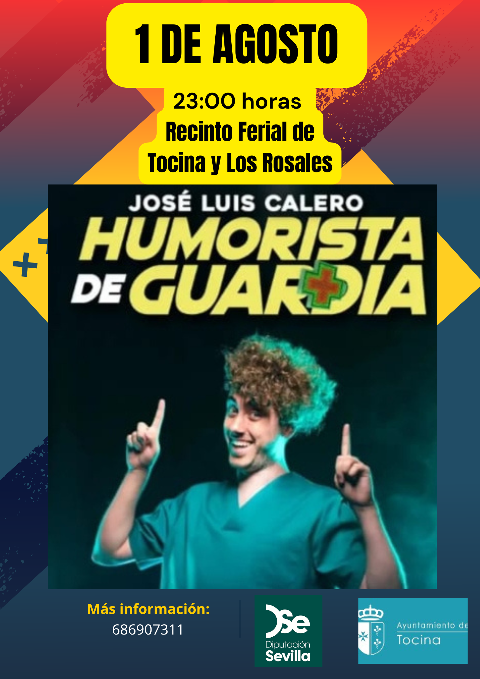 Cartel Humorista de Guardia rectificado