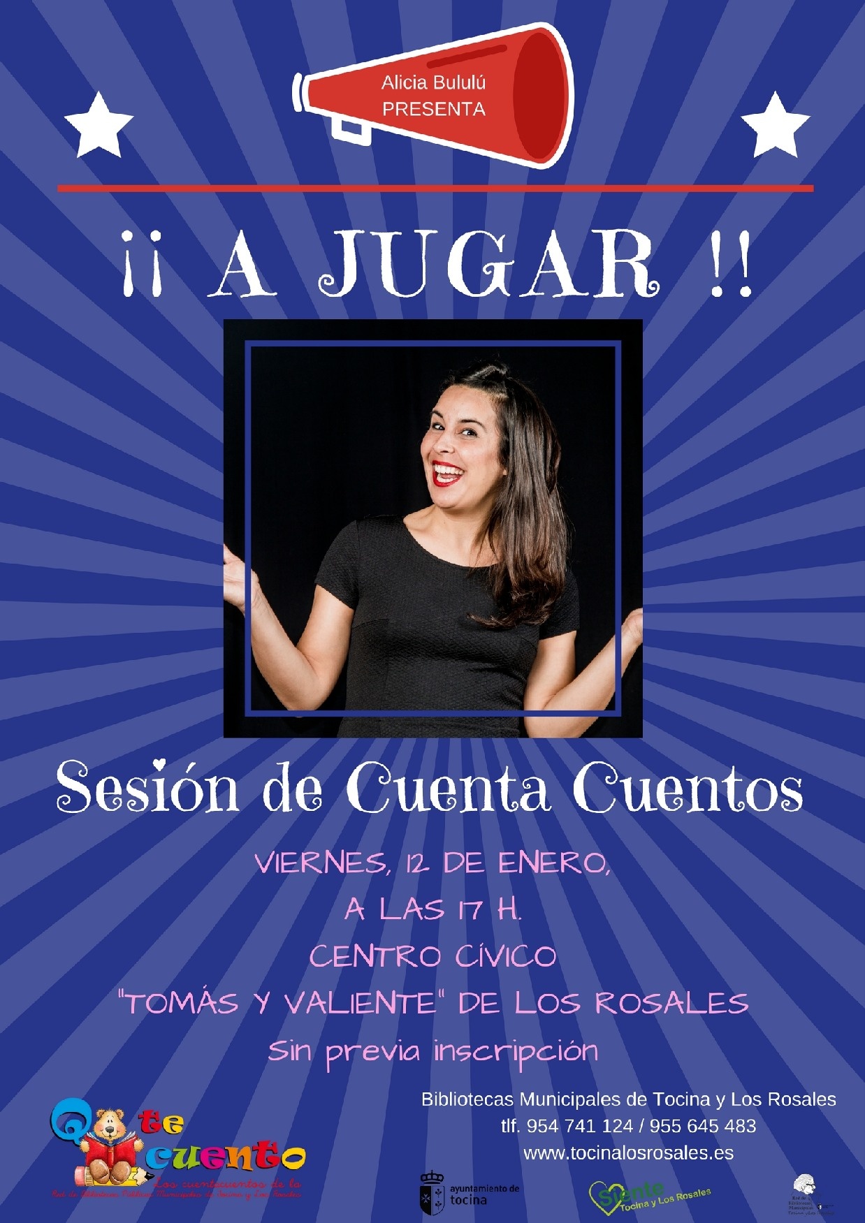 CARTEL CUENTA CUENTOS. ENERO 2018