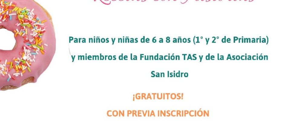 Cartel. TALLERES DE COCINA. Abril 2019