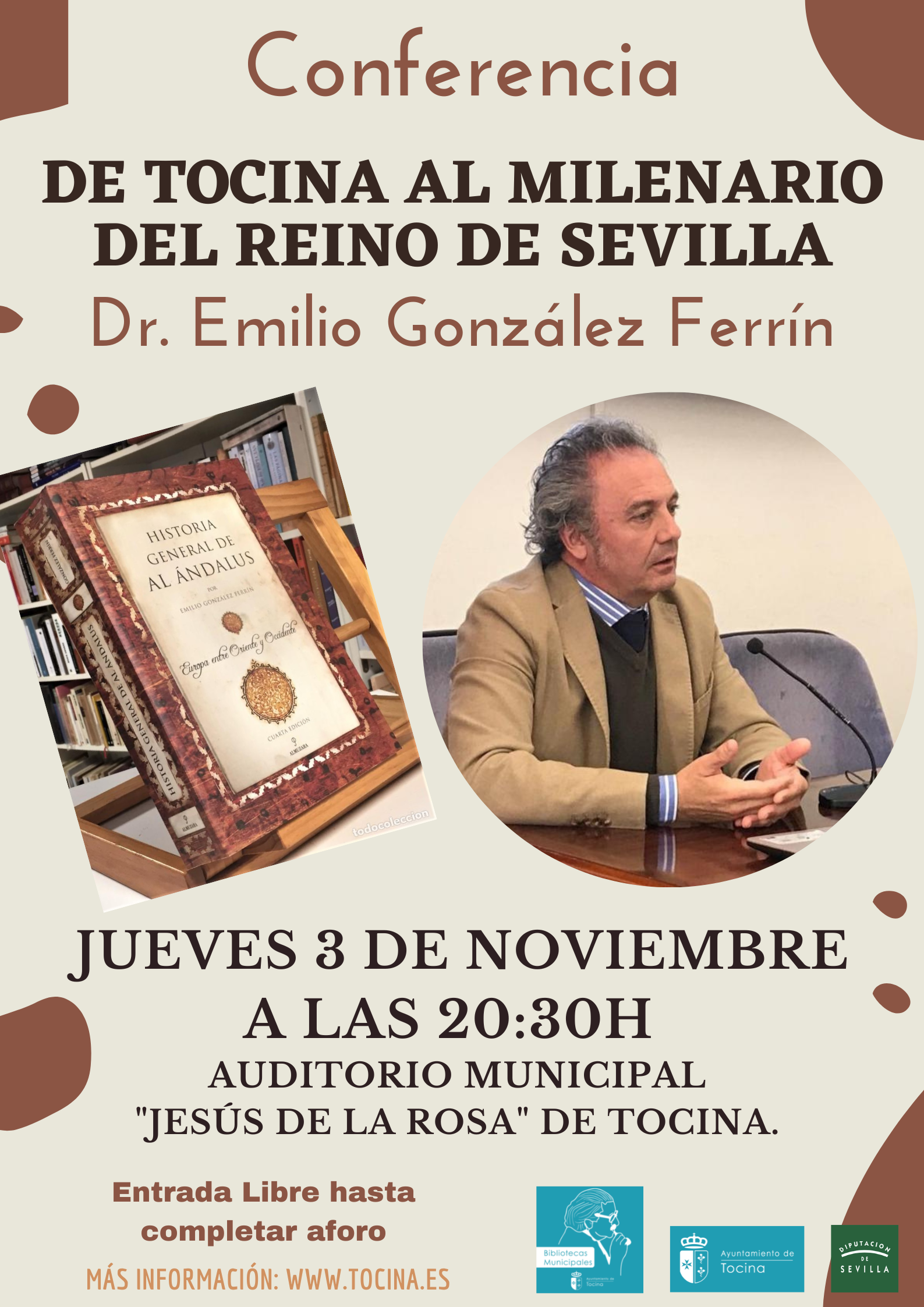 Cartel-Conferencia Emilio Ferrín