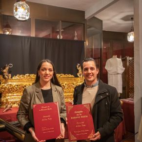 pregonero y presentadora Gran Poder