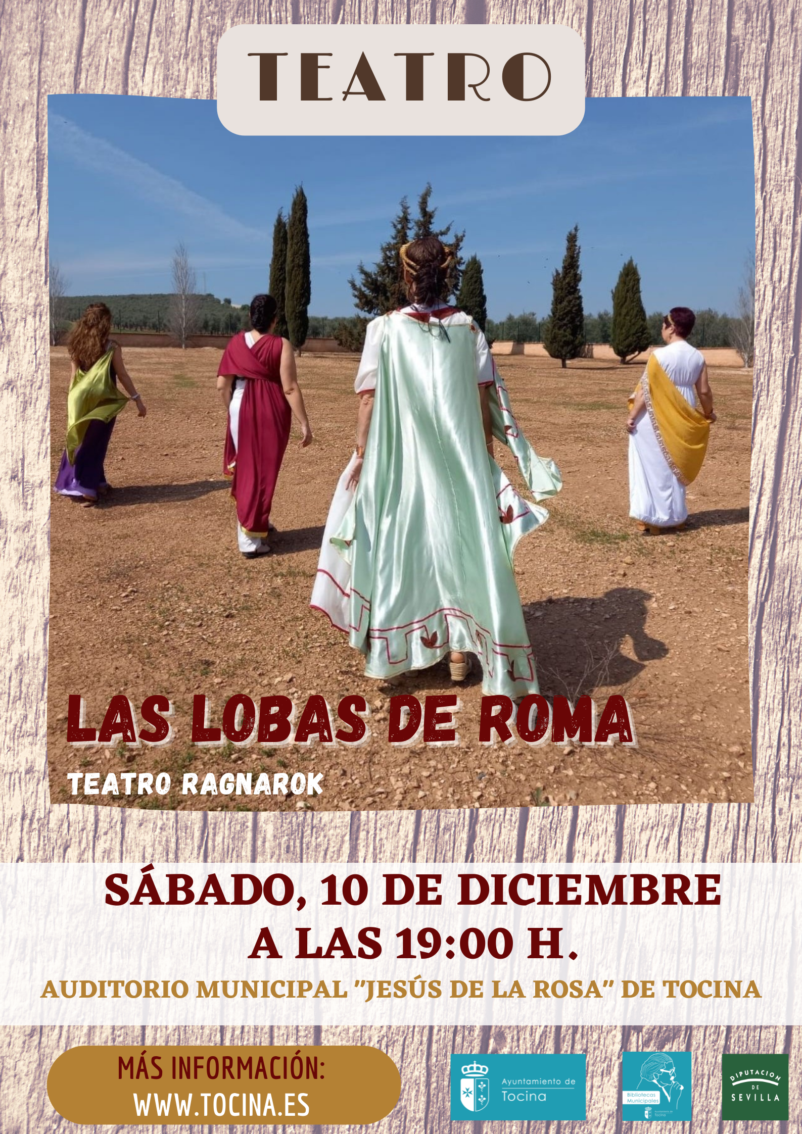 CARTEL LOBAS DE ROMA