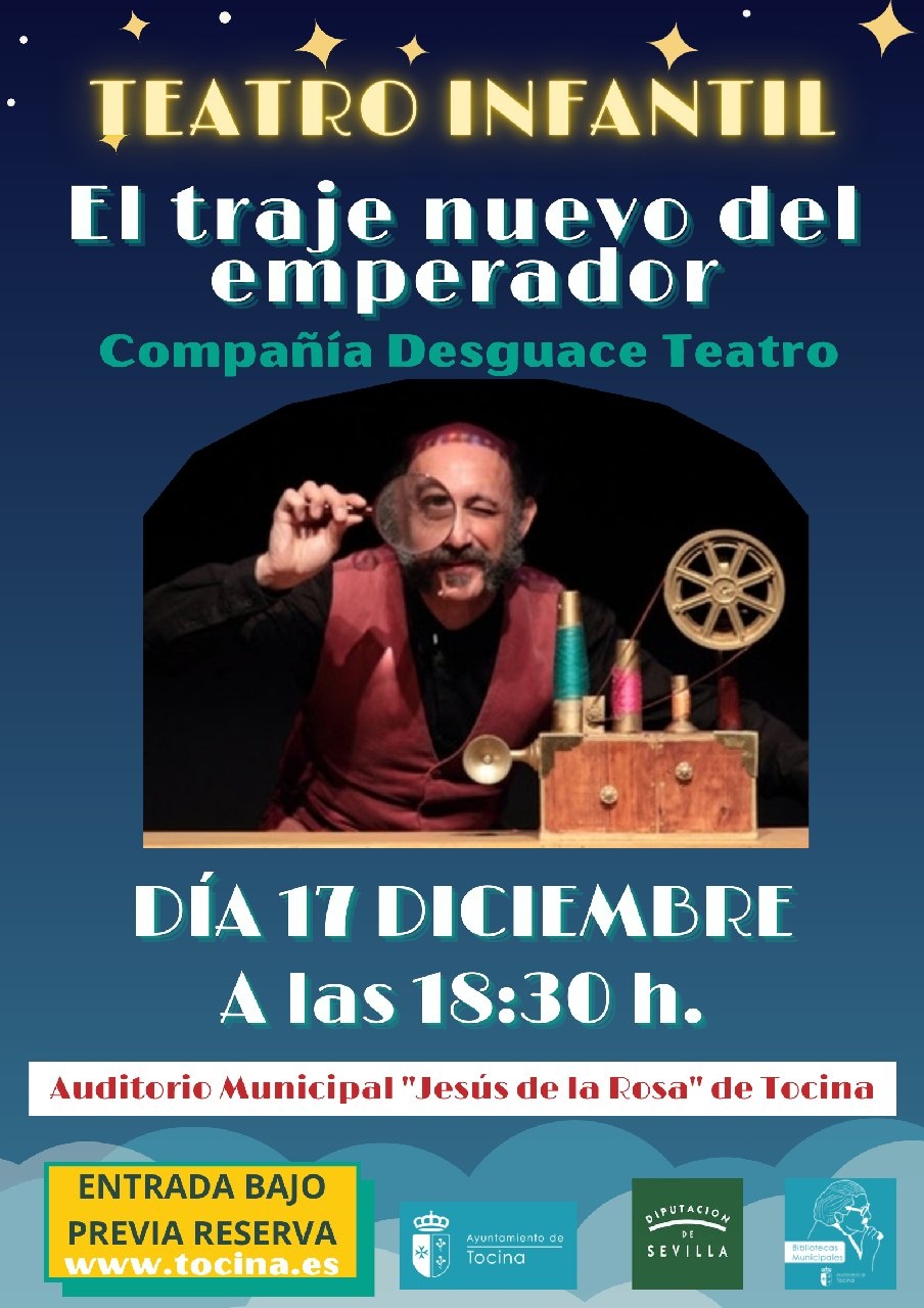 CARTEL. Traje Emperador