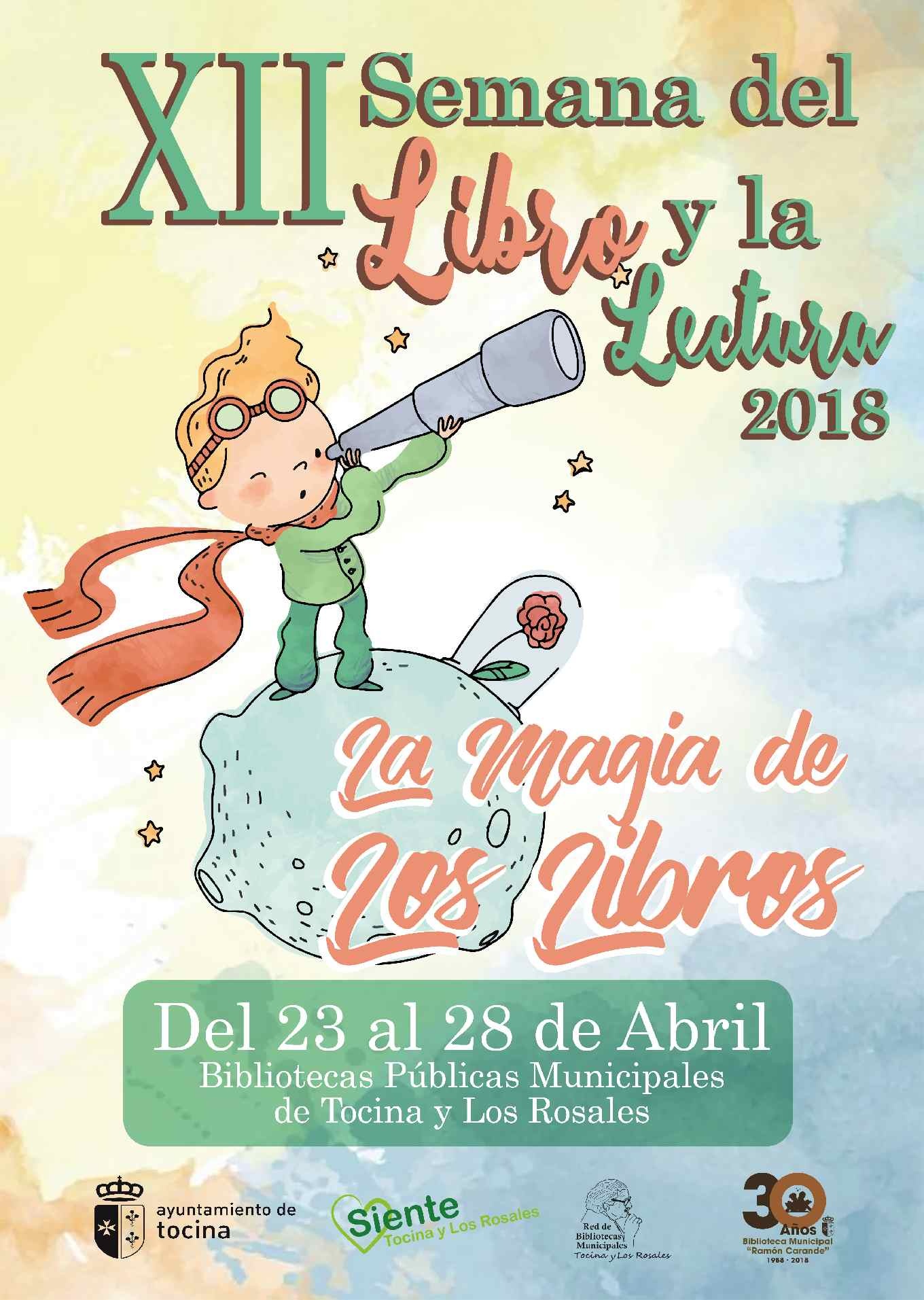 CARTEL. XII SEMANA DEL LIBRO Y LA LECTURA 2018