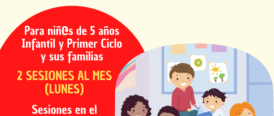 Cartel Club Lecura Leer en Familia 2021-2022