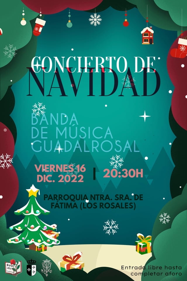 Cartel Concierto Navidad 2022