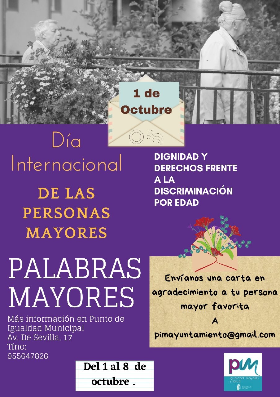 cartel día del mayor