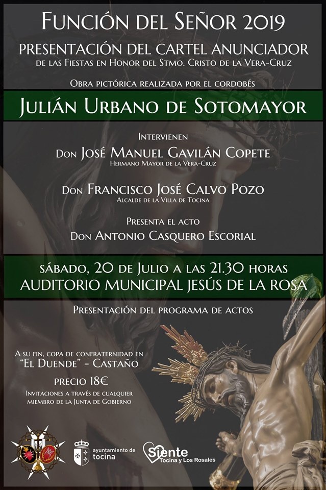 presentacion cartel senor 2019