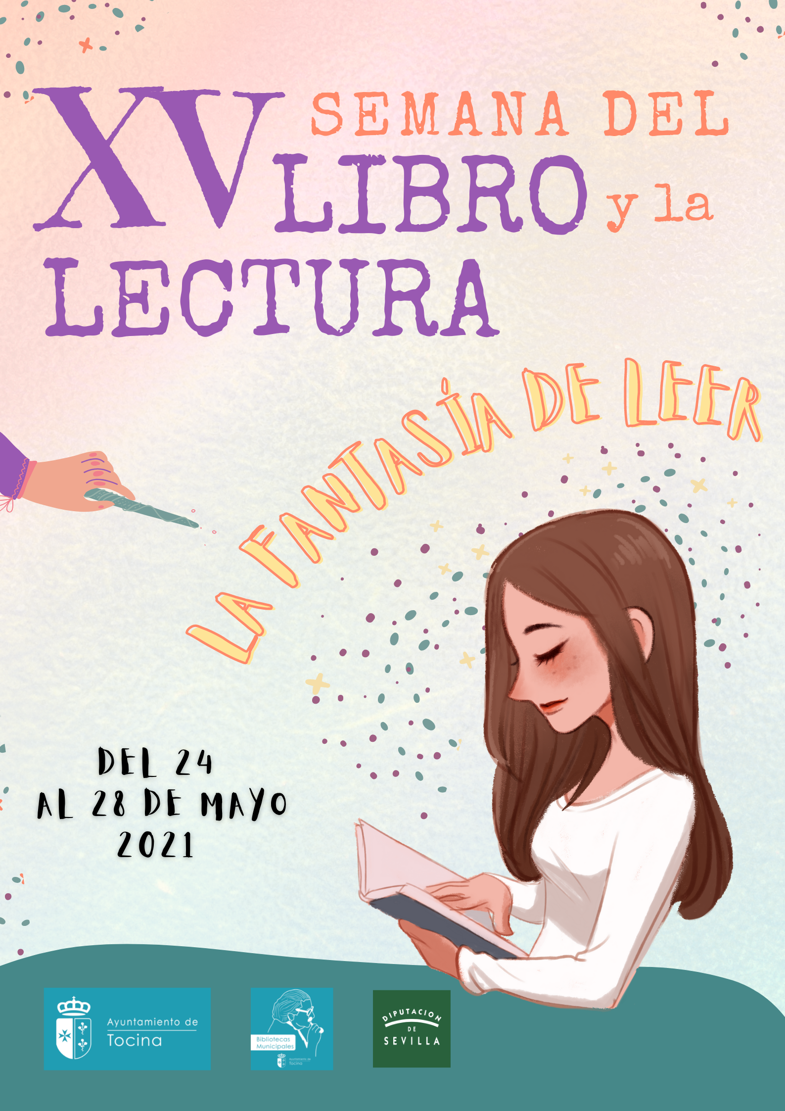 1. Cartel XV Semana Libro 2021