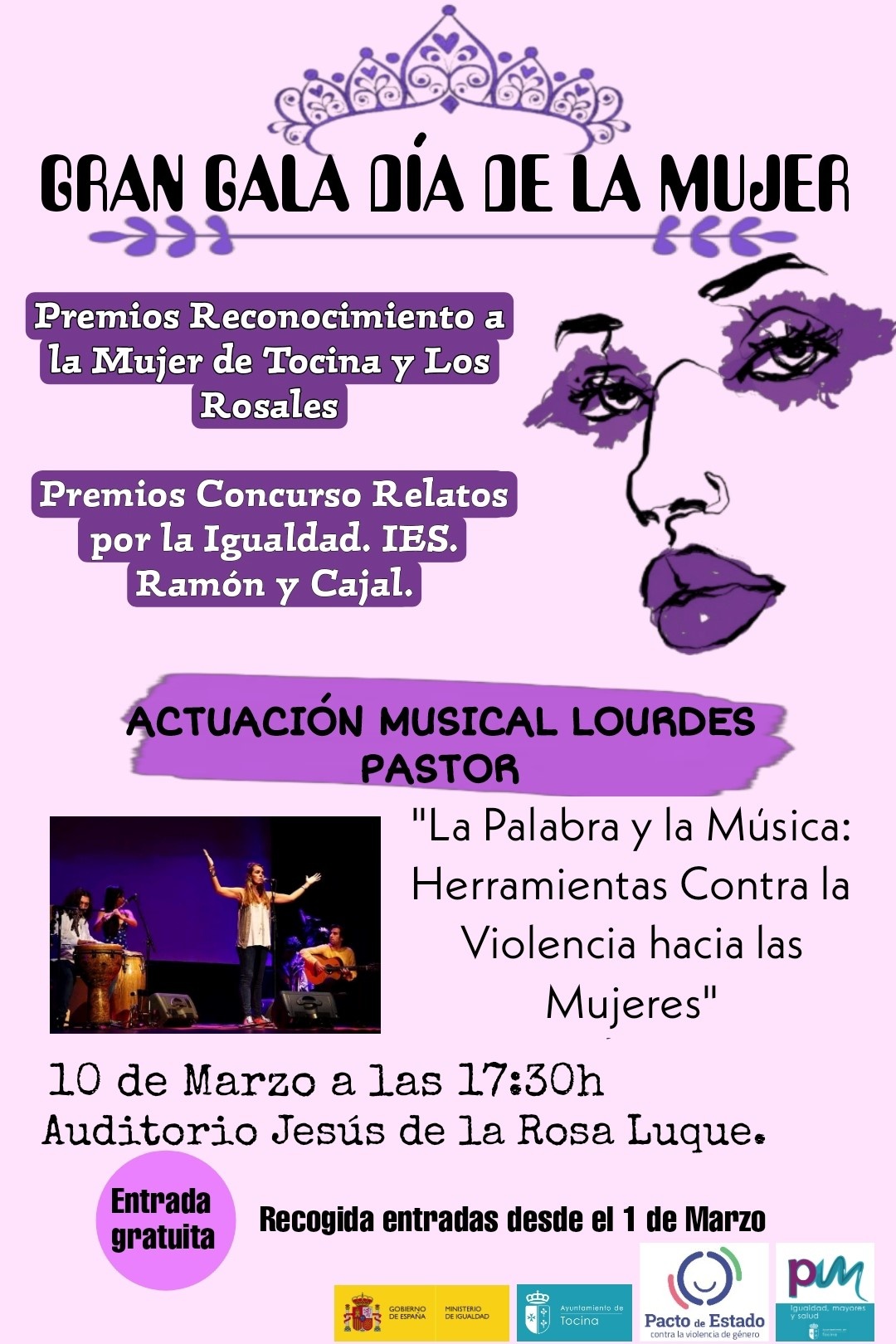 Cartel Gala de la Mujer