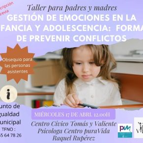 Cartel Psicología infantil