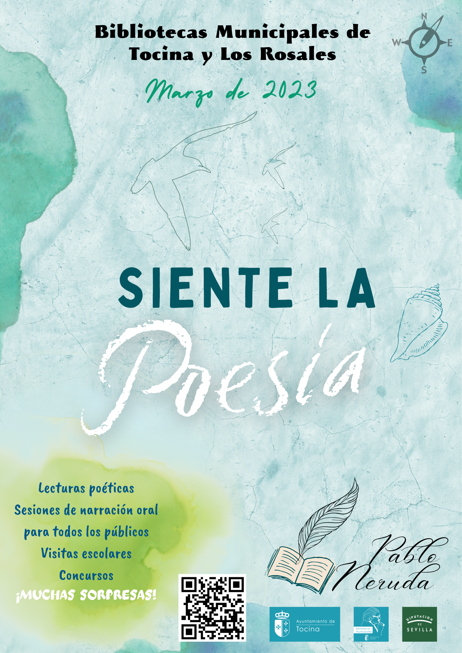 Cartel Siente la Poesia 2023