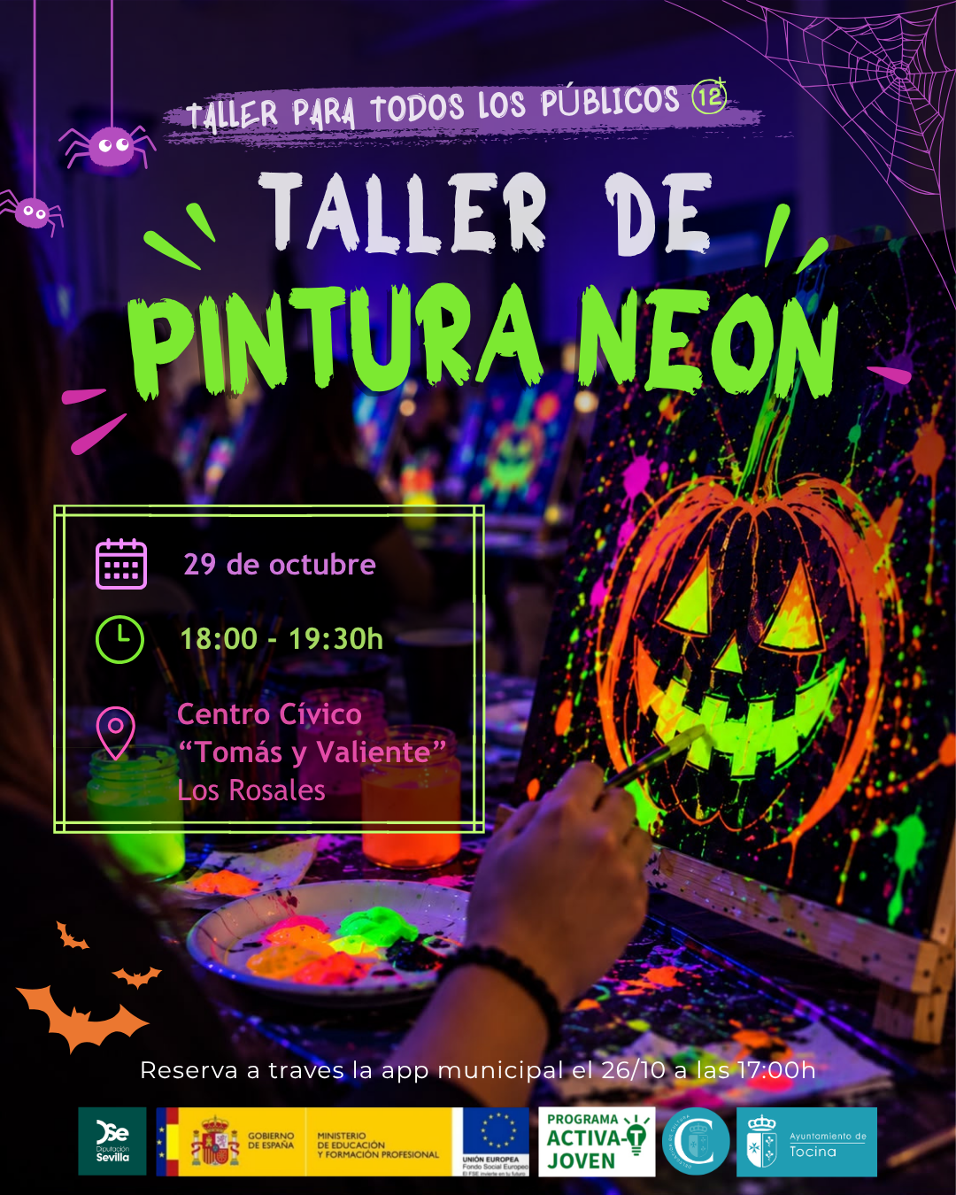 Cartel Taller Neón