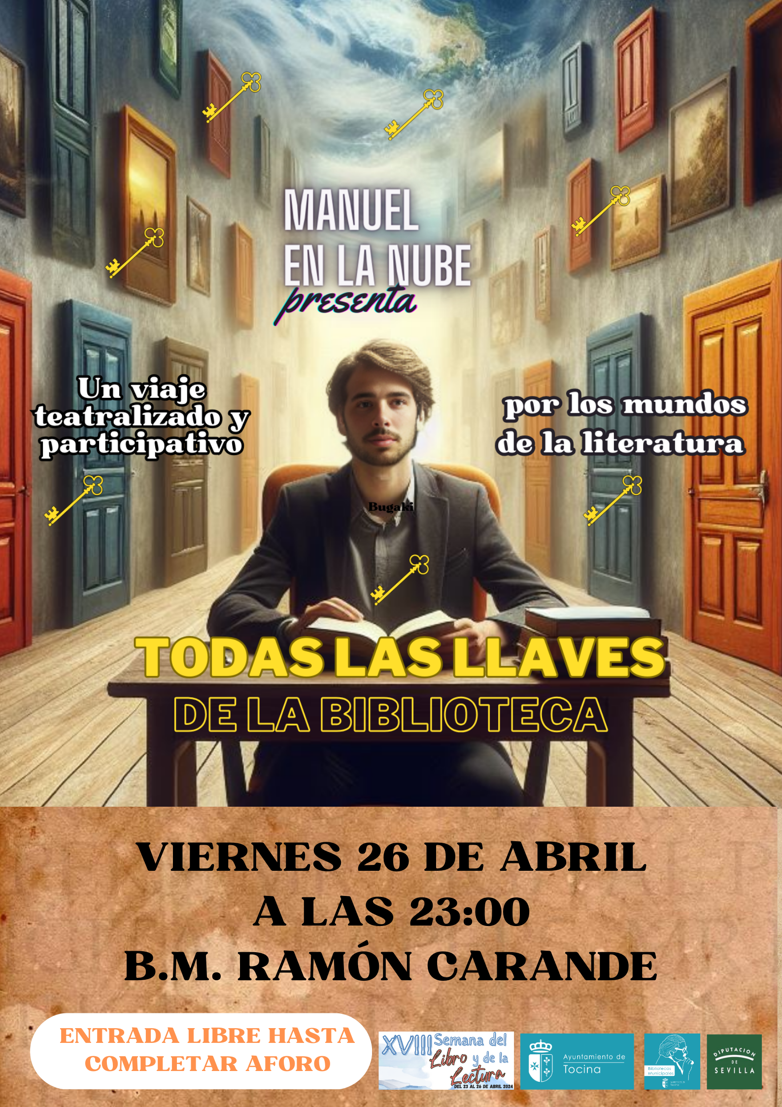 Cartel Todas las Llaves de la Biblioteca