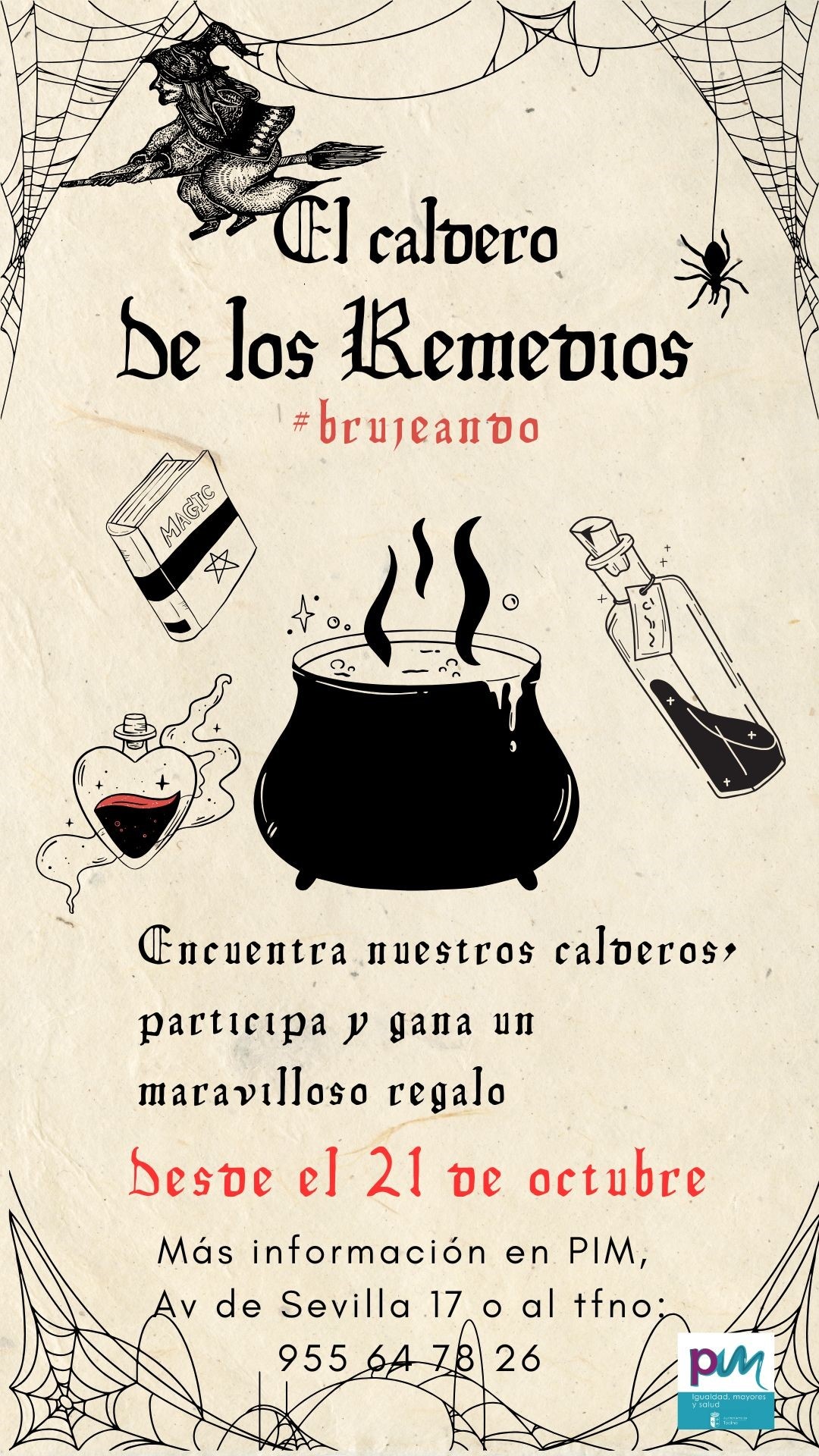 Cartel campaña Brujas