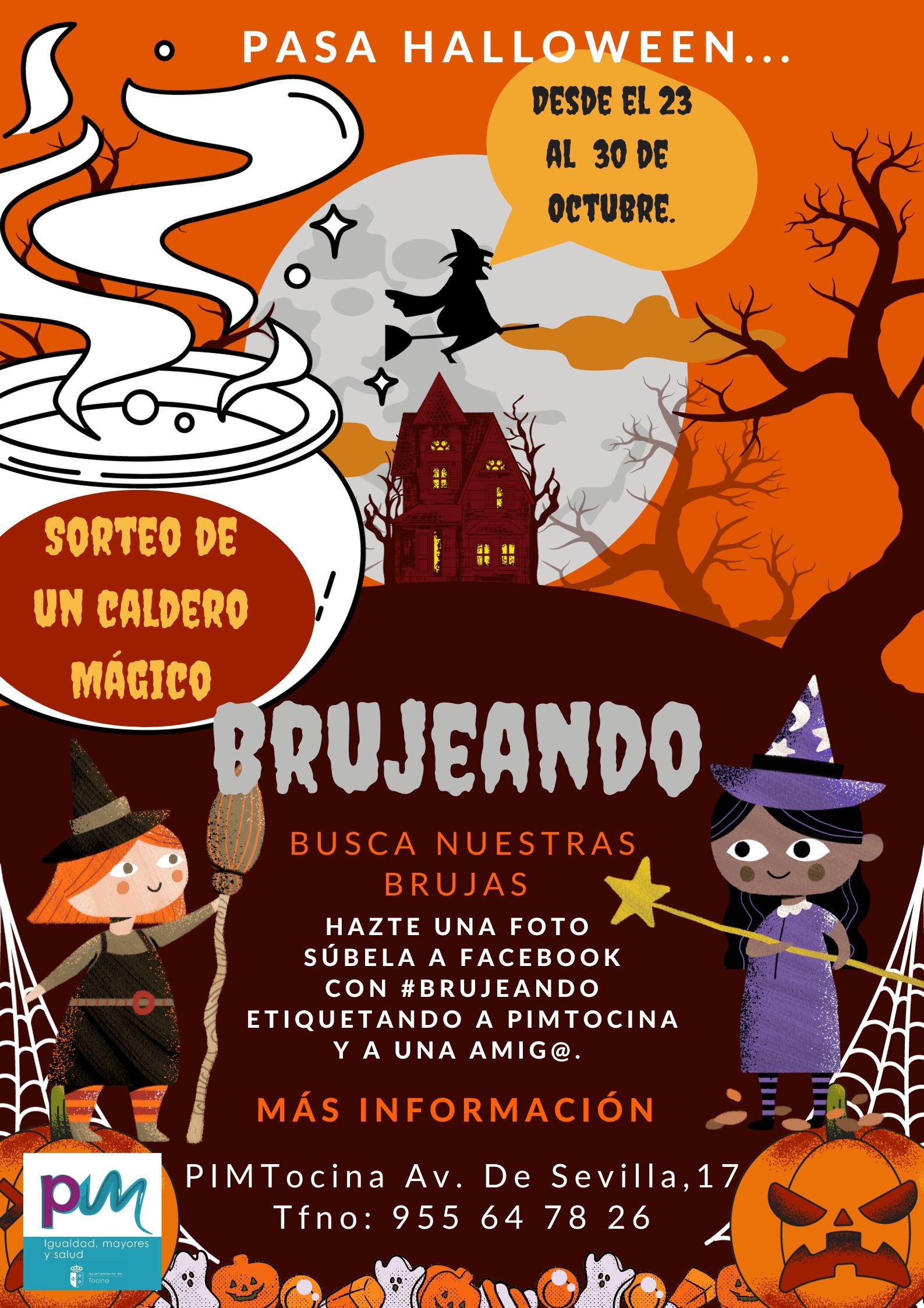 Cartel campaña Brujeando