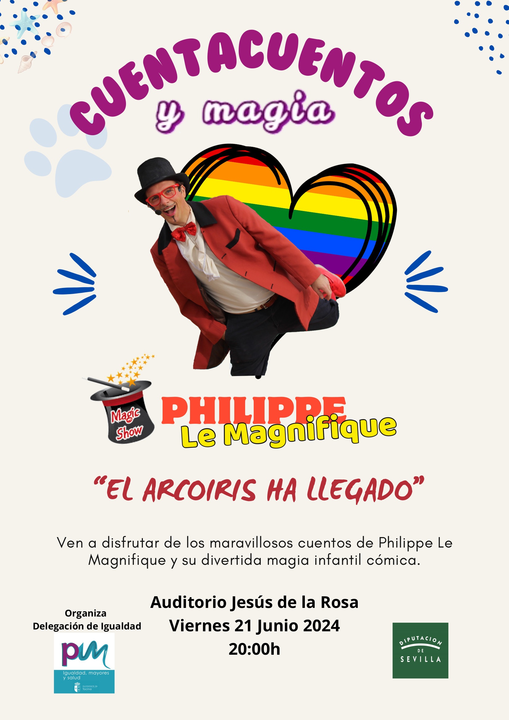 Cartel cuenta cuentos