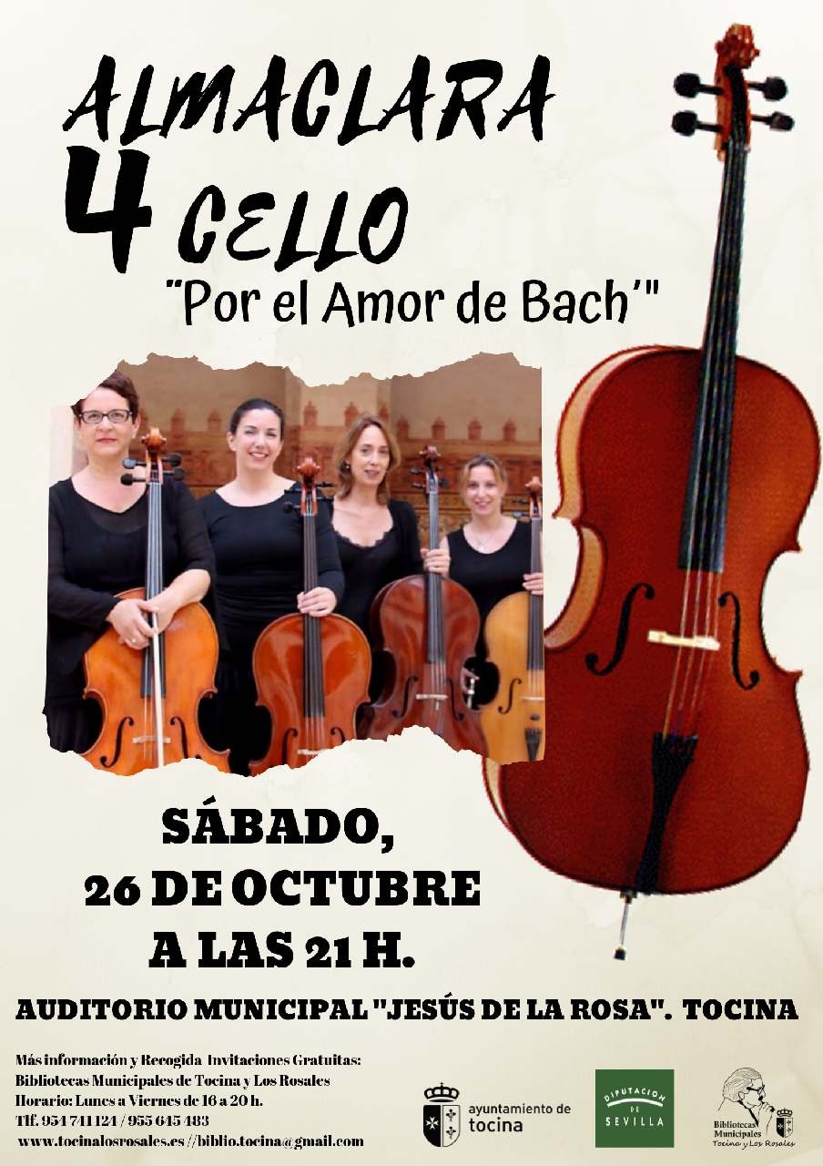 Cartel. Concierto Musica Almaclara. Octubre 2019