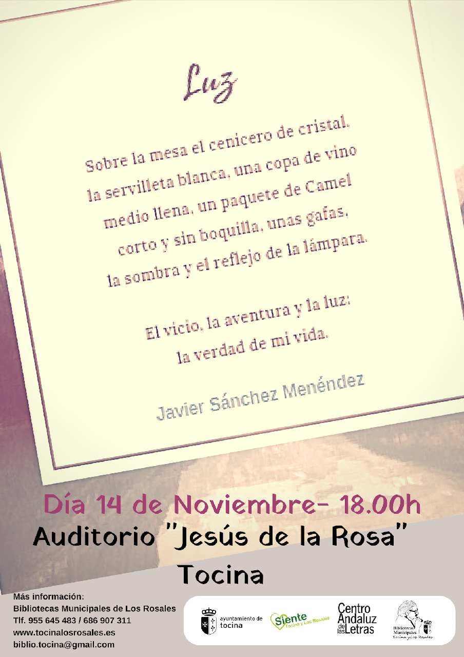 Cartel. Encuentro Literario