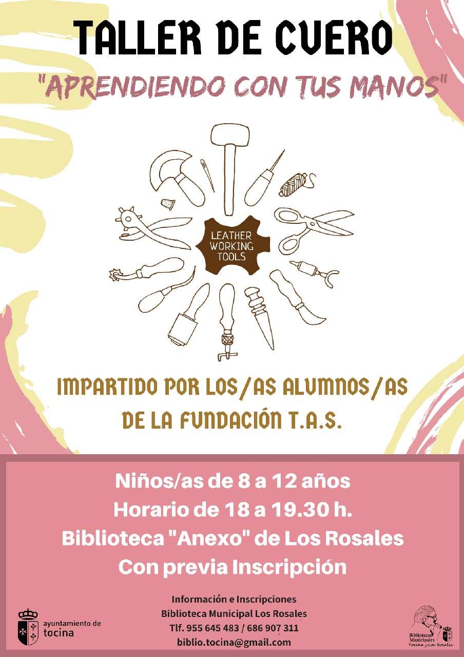 Cartel. Taller del Cuero 2018