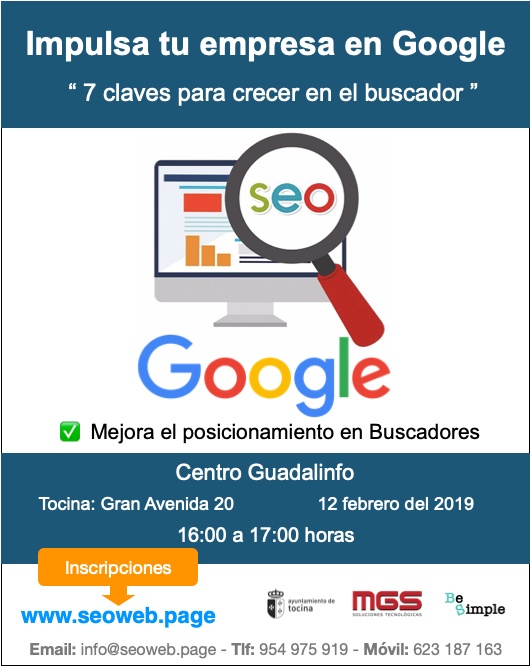 Evento SEO Tocina imagen