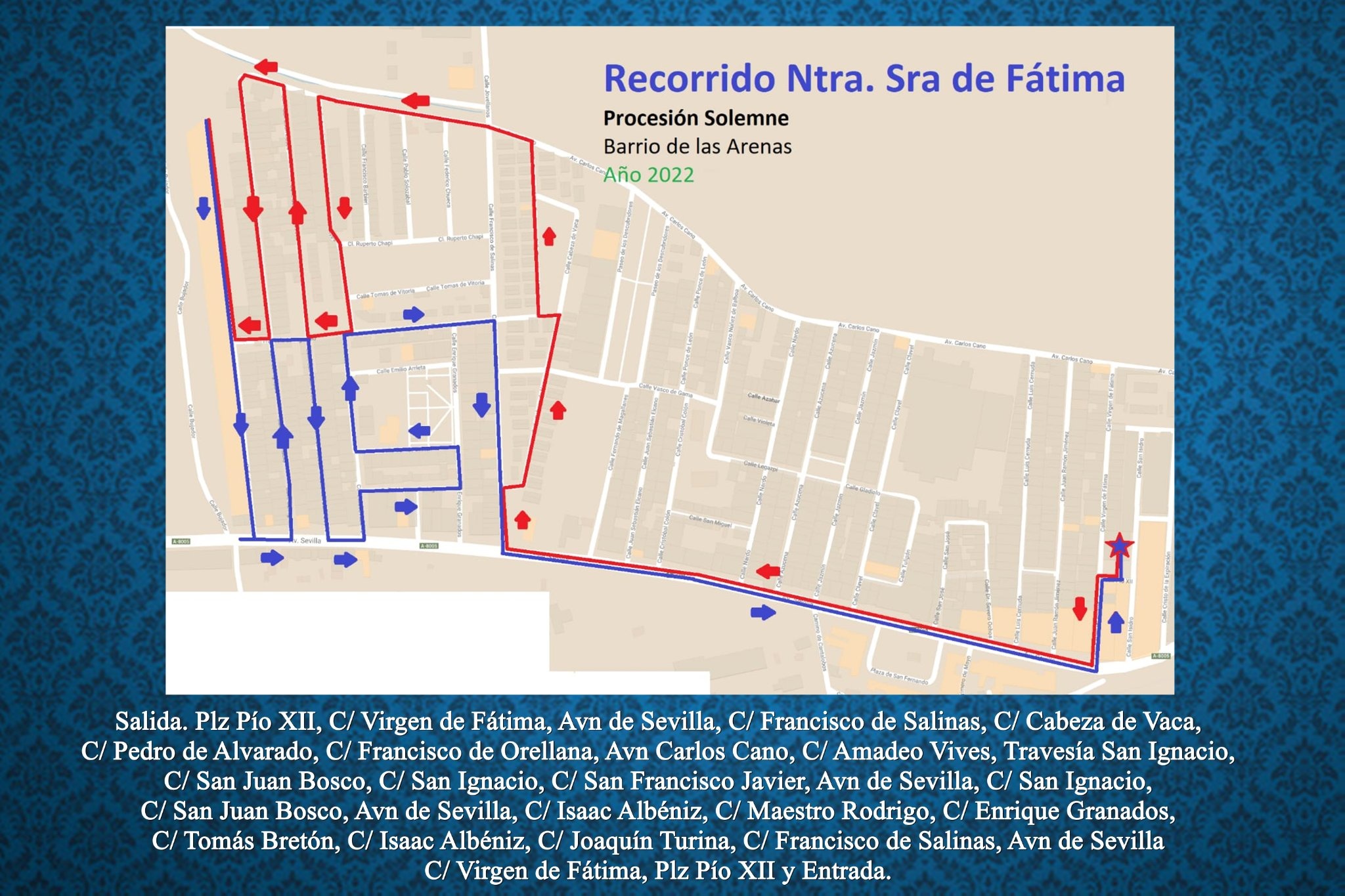 RECORRIDO V FATIMA