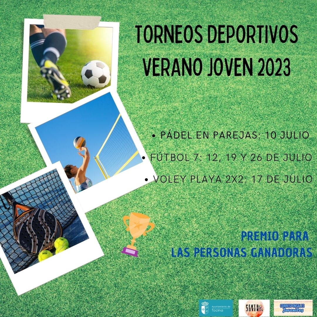 TORNEOS DEPORTIVOS VERANO JOVEN 2023