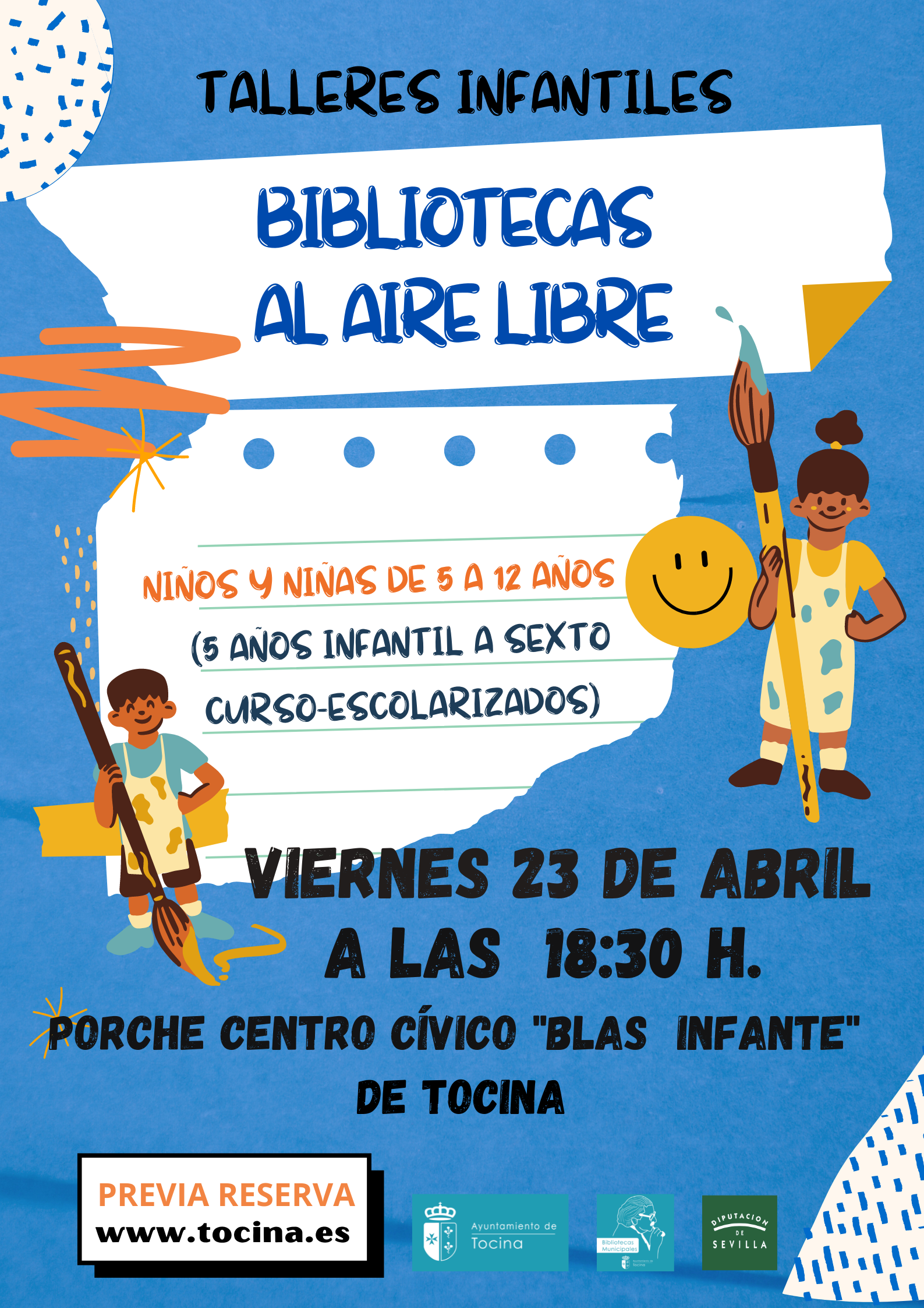 Talleres Bibliotecas Aire libre