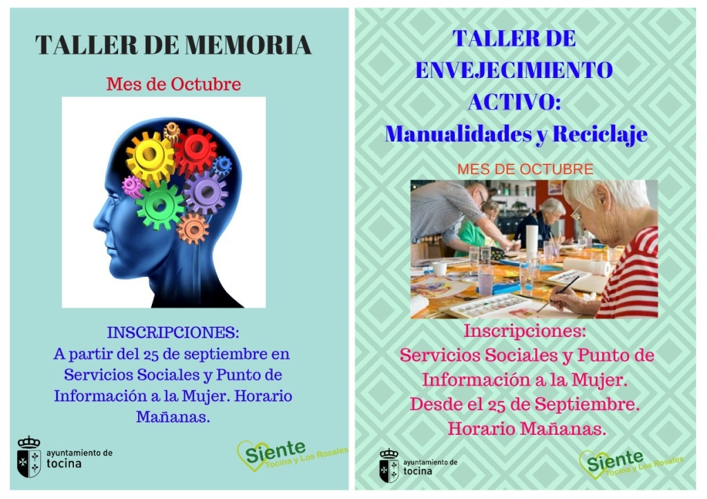 Talleres Envejecimiento Octubre 2018