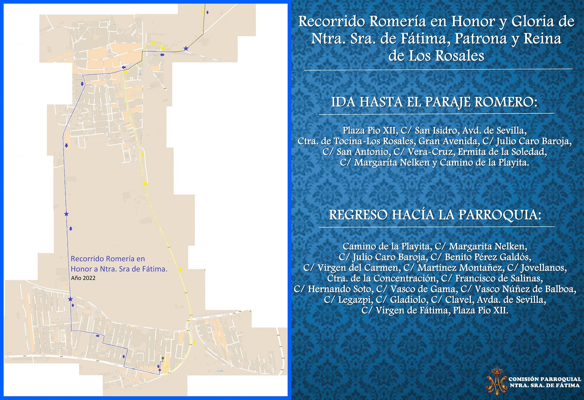recorrido romeria22